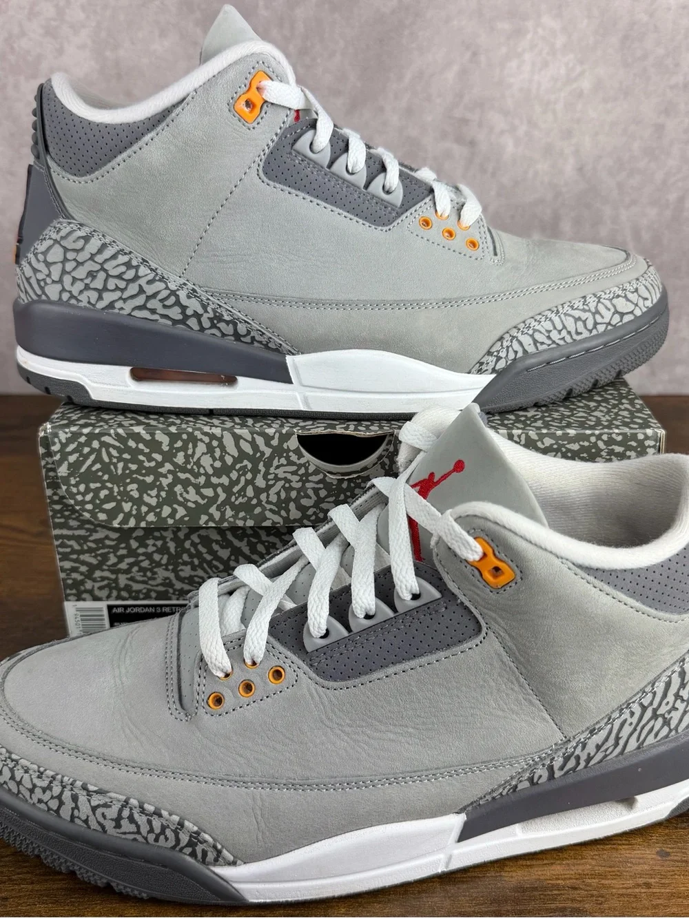 Air Jordan 3 Retro Cool Grey 2021 Size 11 CT8532-012 Men’s Sneakers OG Rare MJ